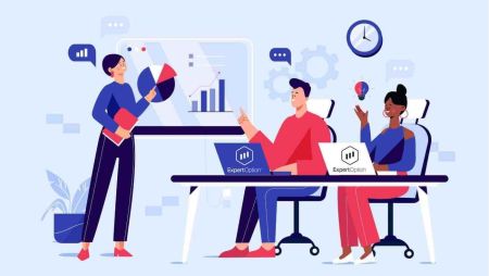 Comment se connecter et commencer à négocier des options binaires sur ExpertOption