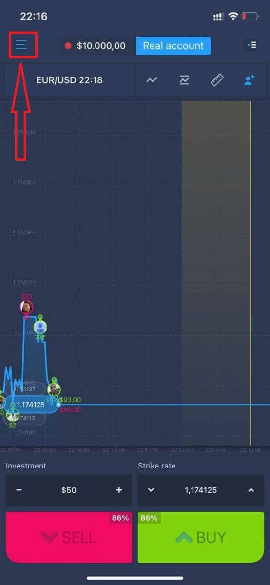 Comment se connecter à ExpertOption