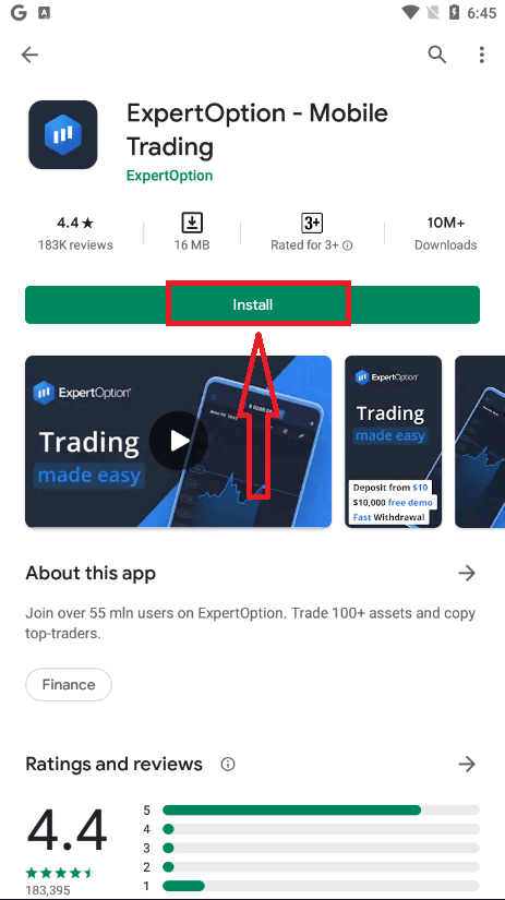 Cómo iniciar sesión y depositar dinero en ExpertOption Cómo iniciar sesión y depositar dinero en ExpertOption