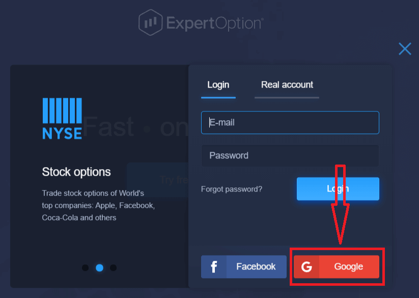 Como fazer login e verificar a conta em ExpertOption Como fazer login e verificar a conta em ExpertOption