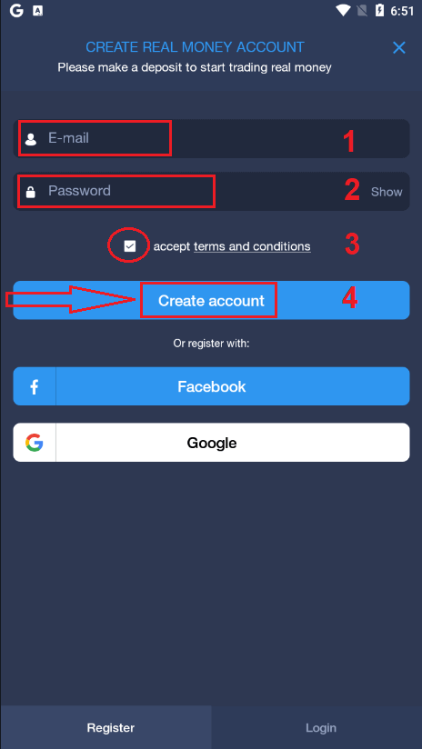 How to Register Account in ExpertOption How to Register Account in ExpertOption
