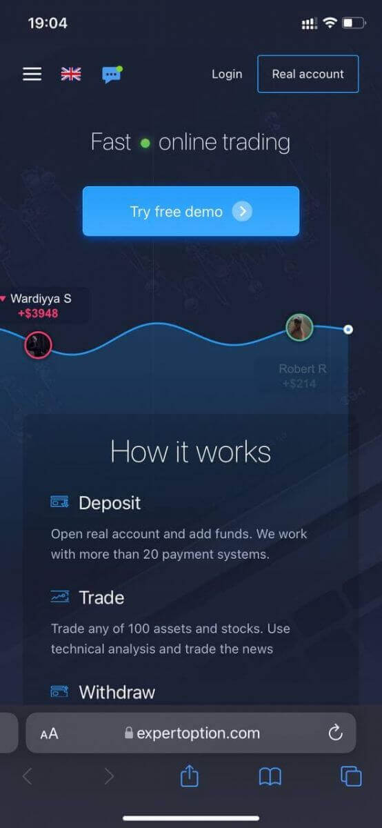 How to Register Account in ExpertOption How to Register Account in ExpertOption