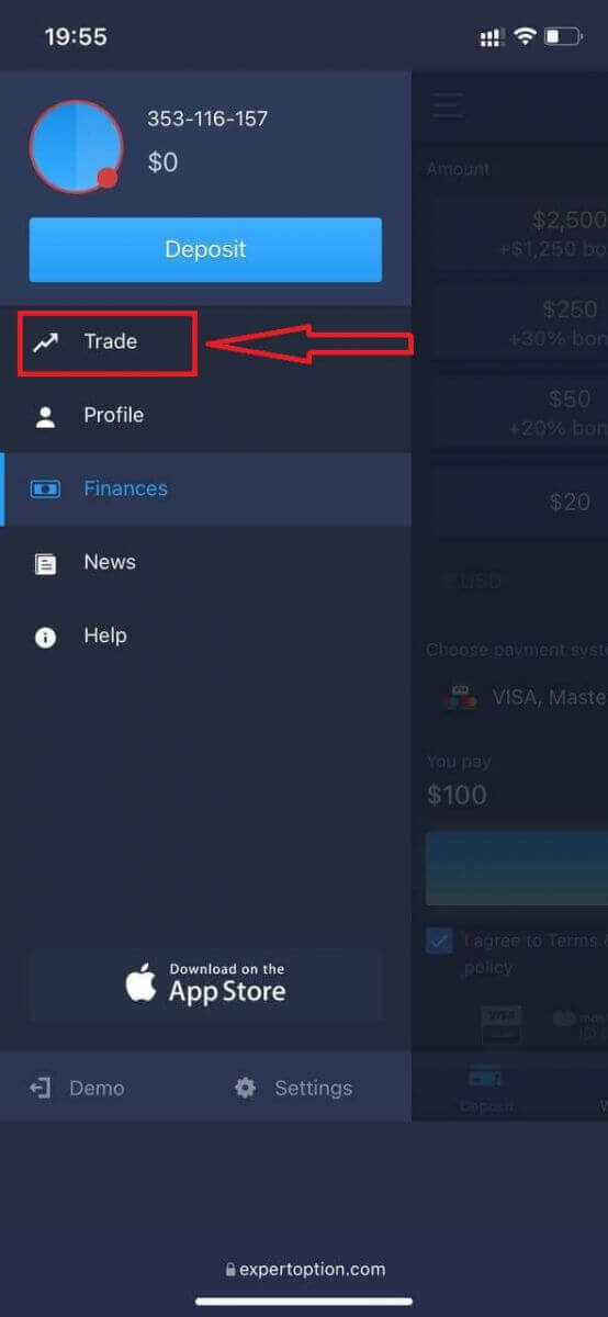 How to Register and Withdraw Money on ExpertOption