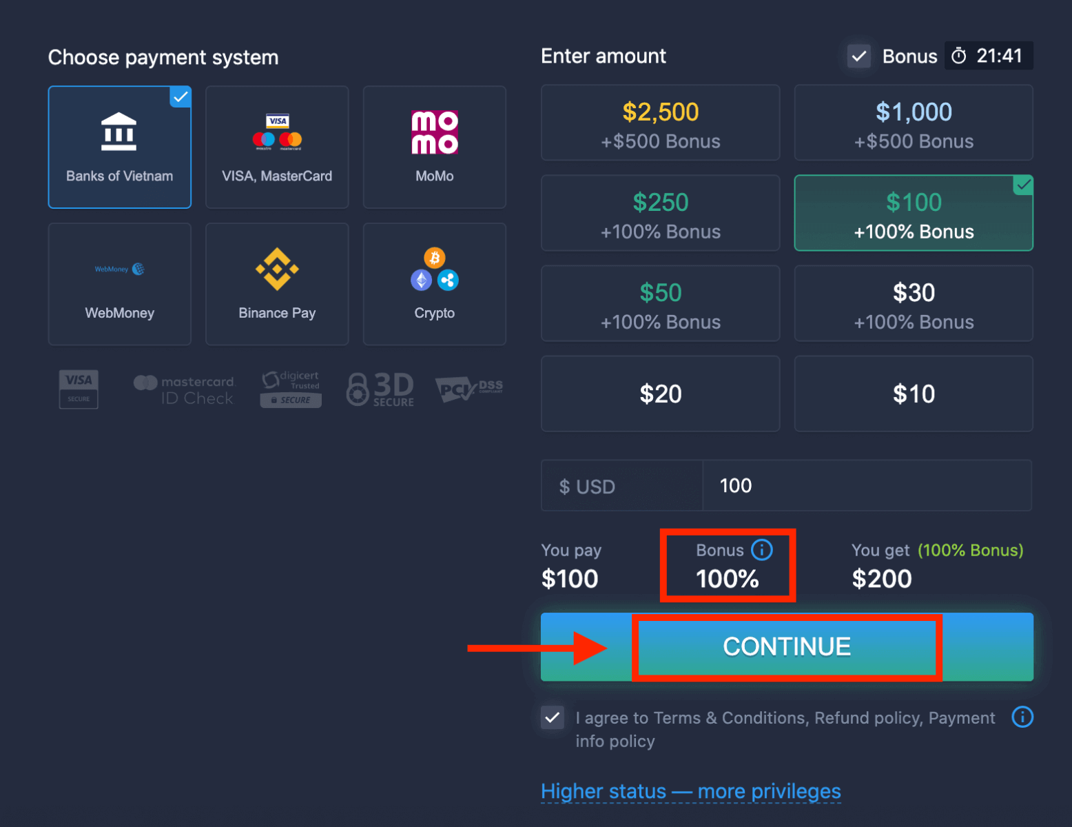 Bagaimana untuk Mengeluarkan dan membuat Wang Deposit di ExpertOption Bagaimana untuk Mengeluarkan dan membuat Wang Deposit di ExpertOption