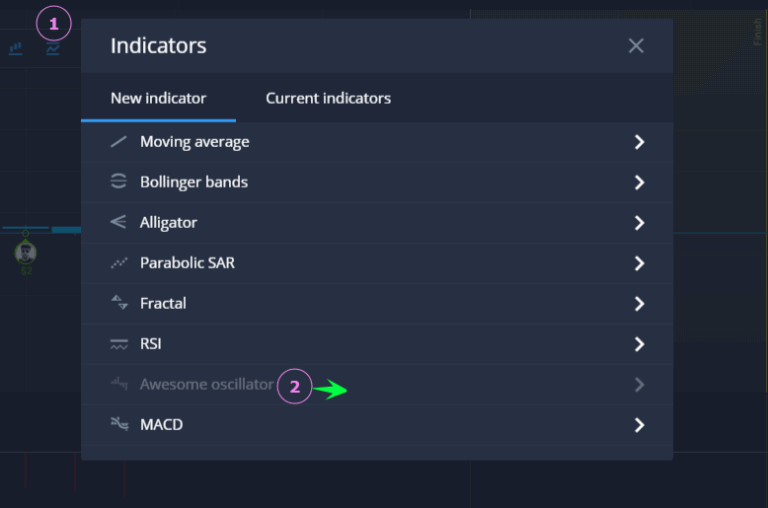 តើ Oscillator ដ៏អស្ចារ្យគឺជាអ្វី? ប្រើយុទ្ធសាស្រ្តជួញដូរ 'លំយោលដ៏អស្ចារ្យ' នៅក្នុង ExpertOption តើ Oscillator ដ៏អស្ចារ្យគឺជាអ្វី? ប្រើយុទ្ធសាស្រ្តជួញដូរ 'លំយោលដ៏អស្ចារ្យ' នៅក្នុង ExpertOption